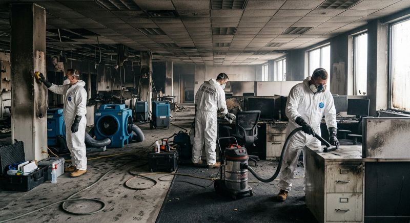 Commercial Fire Damage Repair in Chandler, AZ