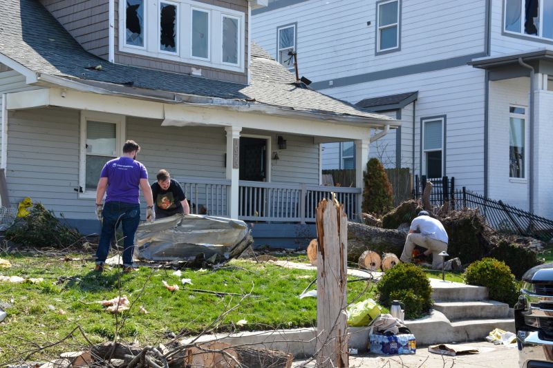 Hurricane Damage Restoration in Overland Park, KS